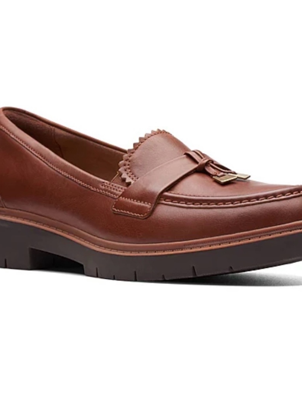 Clarks Westlynn Bella Womens Moc Closed Toe Loafers -11M